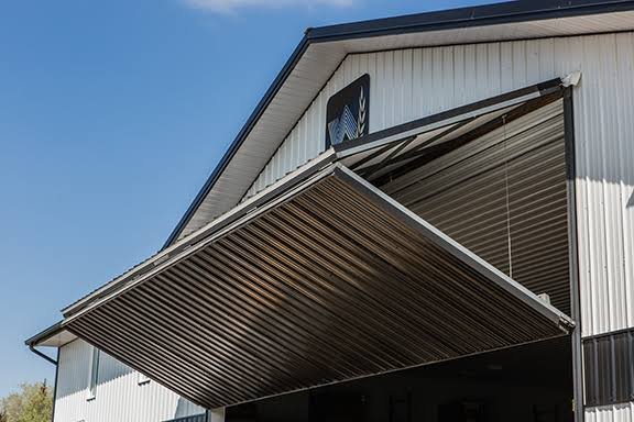 Novalink Vertical Bi-Fold Hangar Door - NovaLink.com